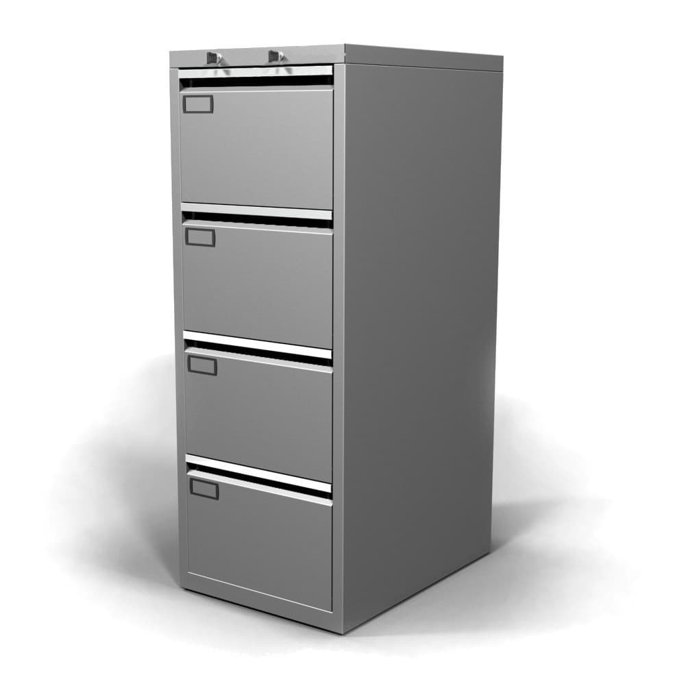 Standard filing cabinet